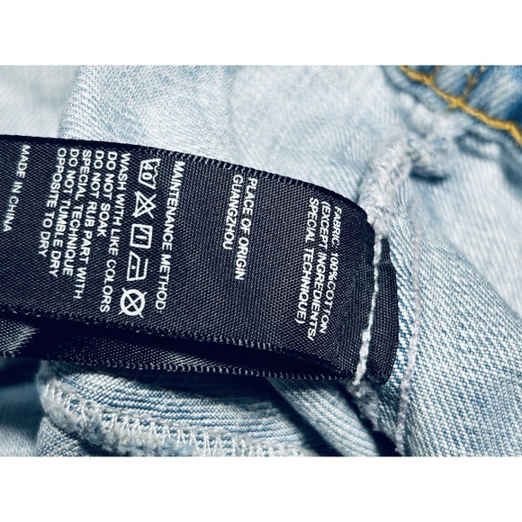 Grateful State Of Mind Men's Distressed Denim Jacket Size Large - Picture 8 of 13